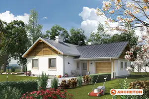 Проект коттеджа Жучок 2.2